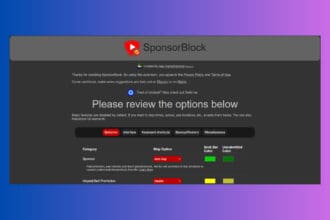 How to get SponsorBlock Firefox add-on