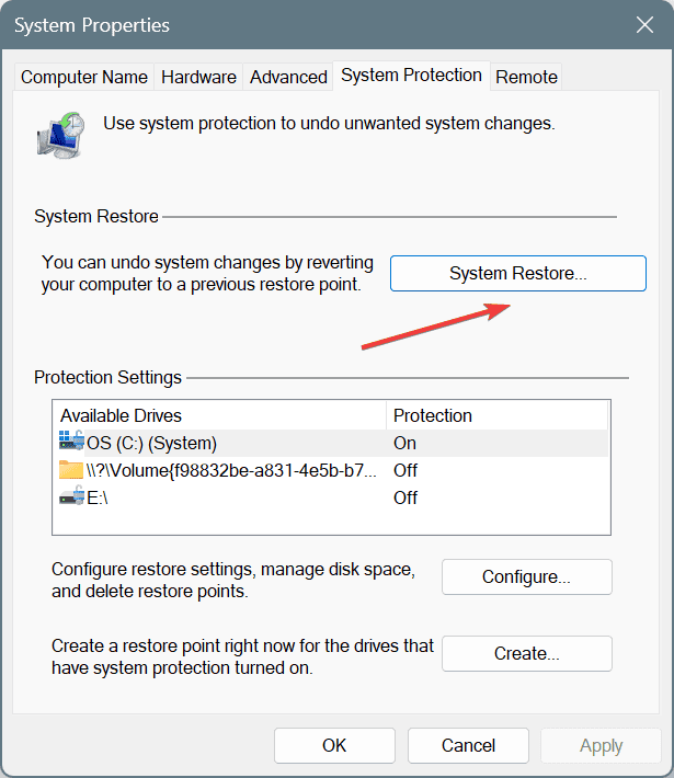 system restore to fix NPGoogleUpdate3.dll