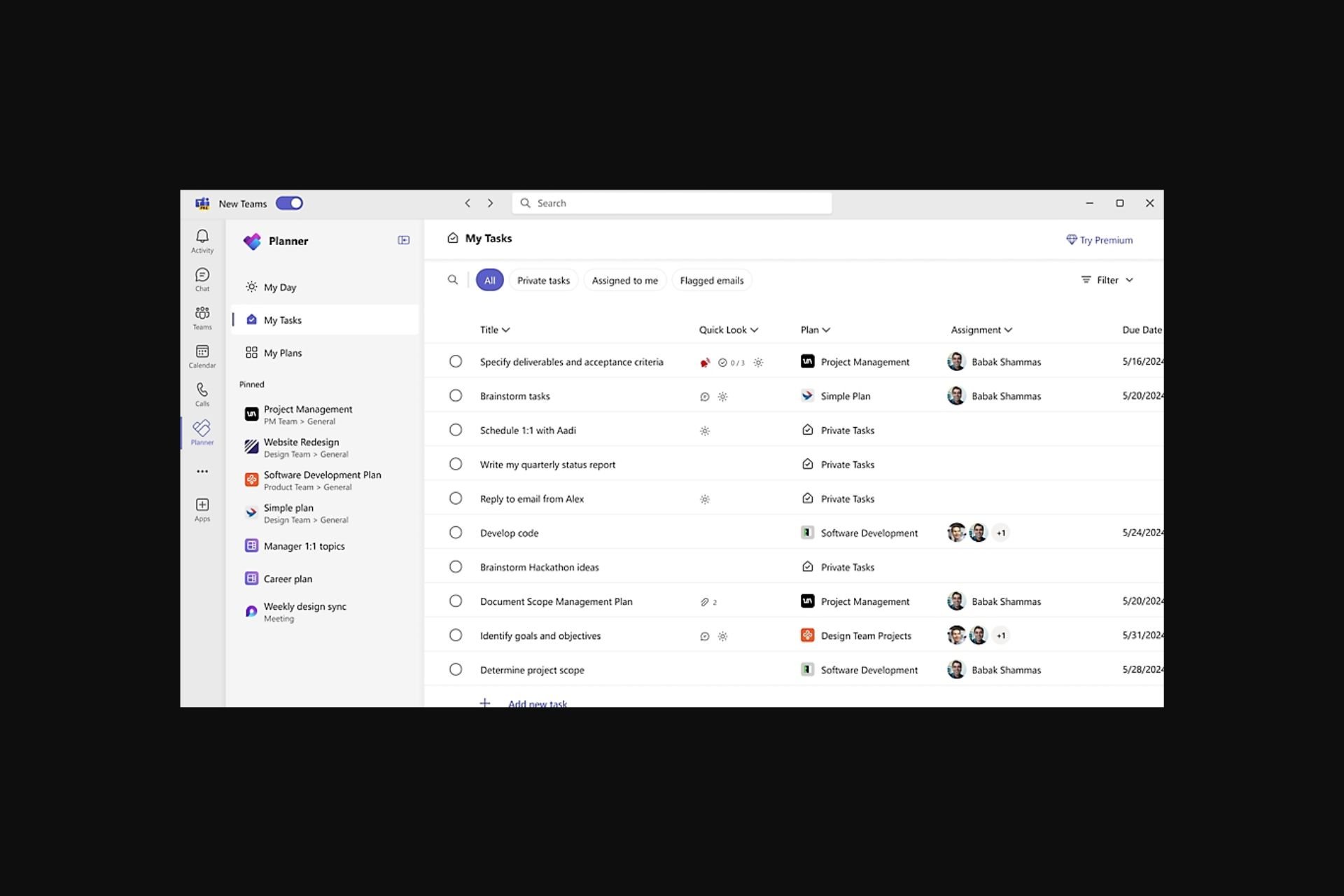 microsoft teams planner