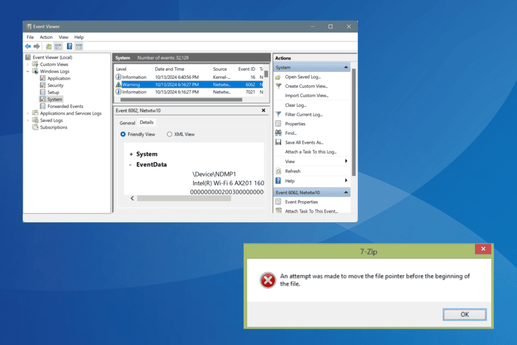 Fix: ERROR_NEGATIVE_SEEK 131 (0x83)