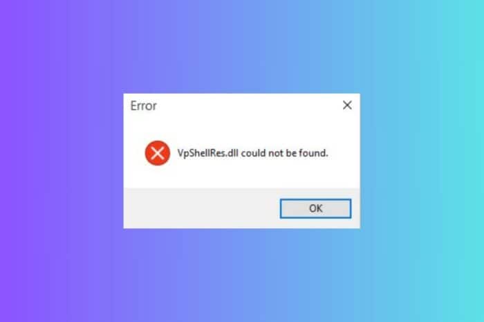 How to fix the VLShellRes.dll could not be found error