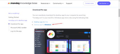 Monday Setup Wizard How to Download Monday.com App for Windows 11
