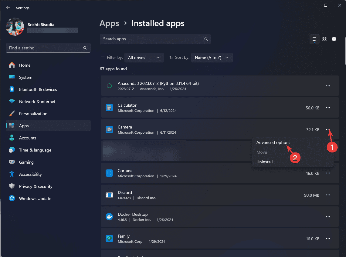 Advanced options - ERROR_NOTIFICATION_GUID_ALREADY_DEFINED