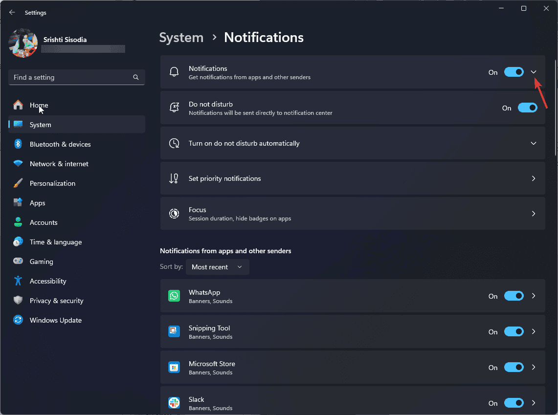 Notifications