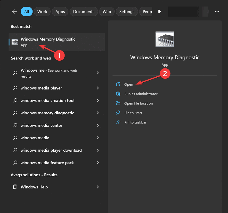 Memory diagnostic tool - KERNEL_PARTITION_REFERENCE_VIOLATION