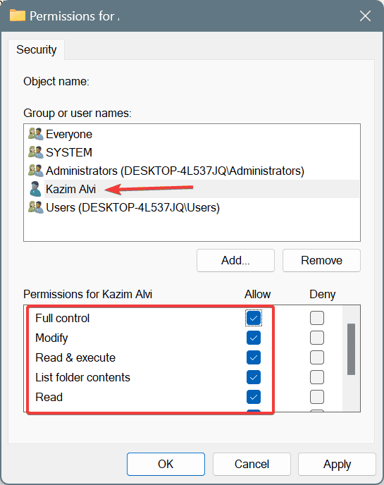 full control to fix ERROR_HANDLES_CLOSED