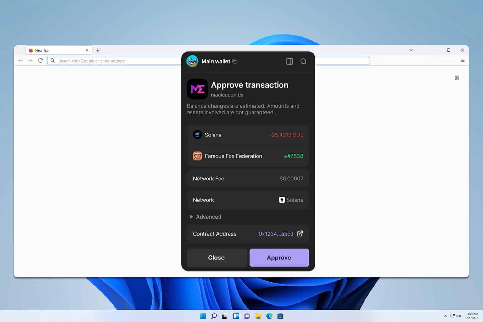 phantom wallet extension firefox