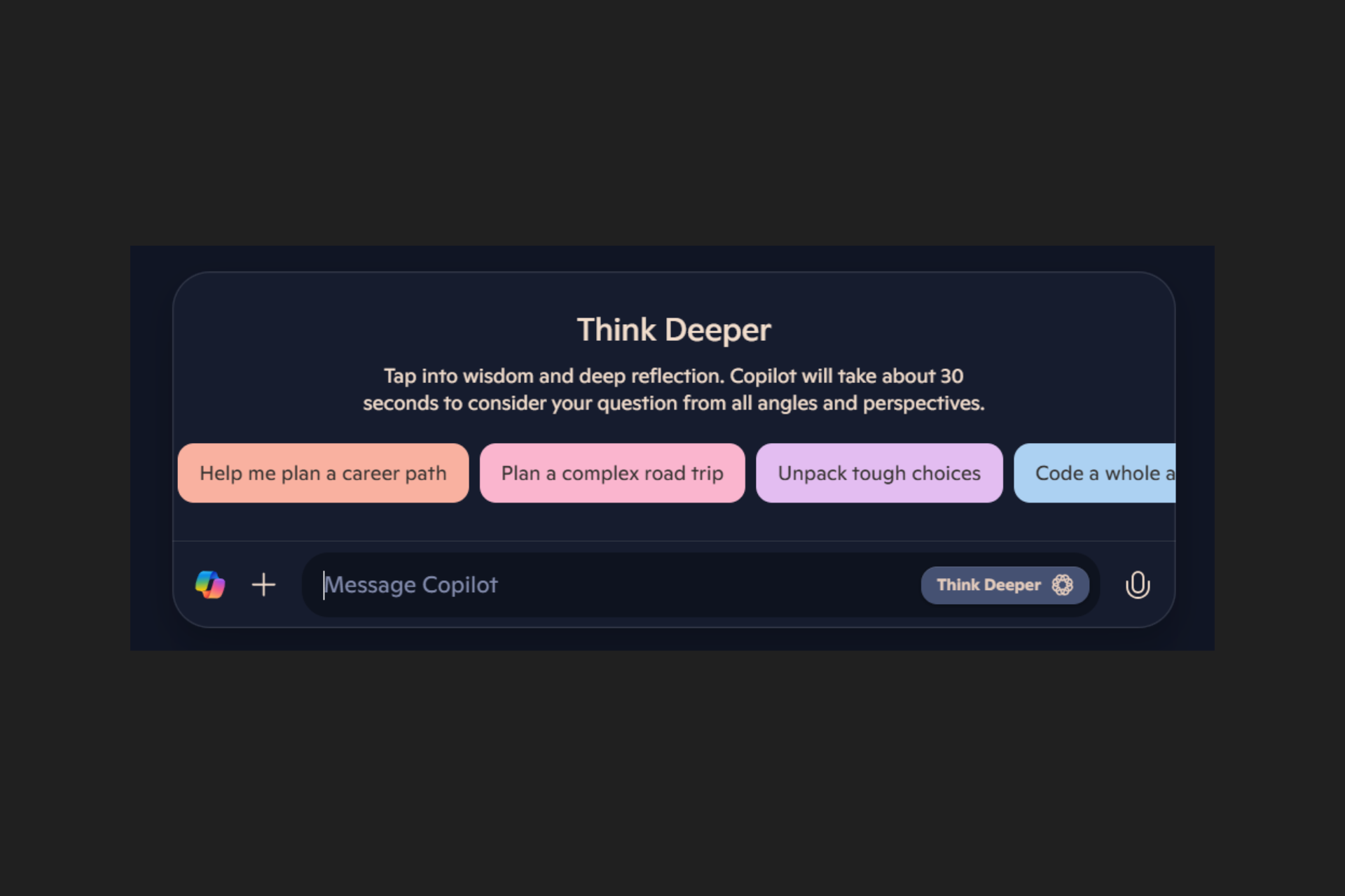 Microsoft offers free and unlimited access to Deep Thinker and Voice for all Copilot users