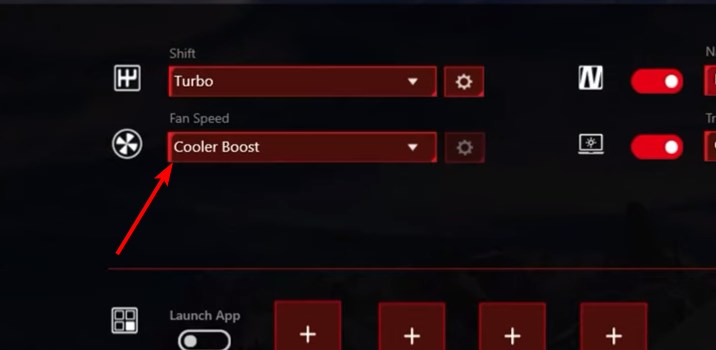 fan speed cooler boost