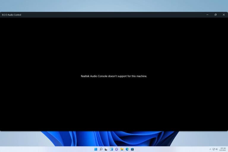 Fix Realtek Audio Console Doesn't Support For This Machine [3 Ways]