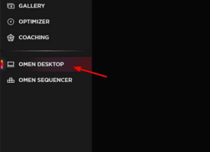 In OMEN Gaming Hub How To Use It Select Device Omen Gaming Hub 300x217 