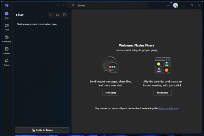 microsoft teams shared content