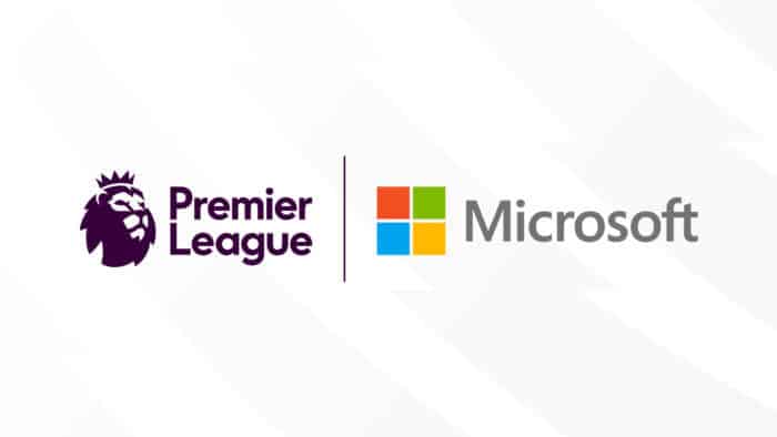 Premier Leauge Microsoft partnership