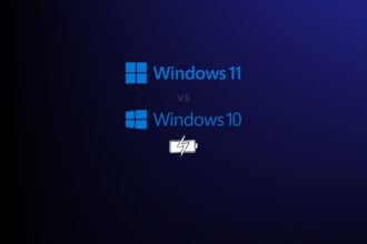 WINDOWS 11 VS WINDOWS 10 battery life
