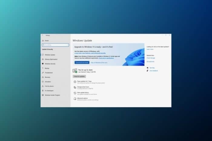 force windows 11 update