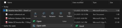 save as csv in windows 11