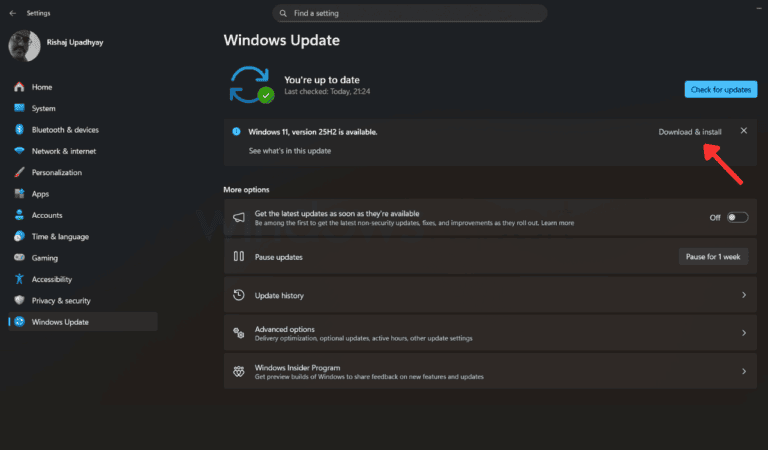 How to Officially Download & Install Windows 11 Version 25H2