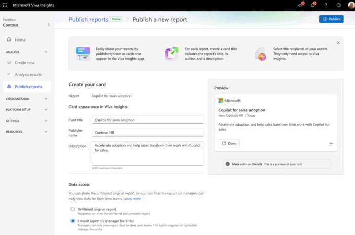 Microsoft expands Copilot Dashboard to managers