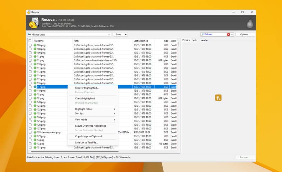 recuva windows 8