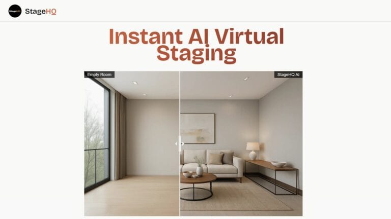 StageHQ Review: Transform Rooms with AI Virtual Staging