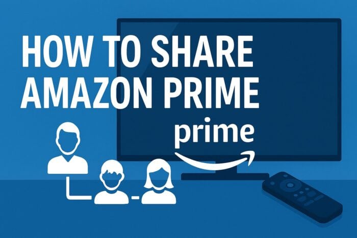 Amazon Prime how to share Prime