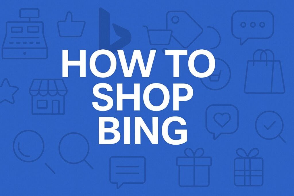 How To Use Bing Shopping For Better Online Deals How to use bing shopping for better online deals