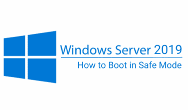 Boot Windows Server 2019 into Safe Mode
