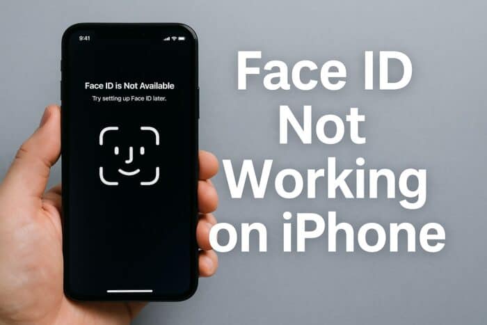 Face ID not working on iPhone