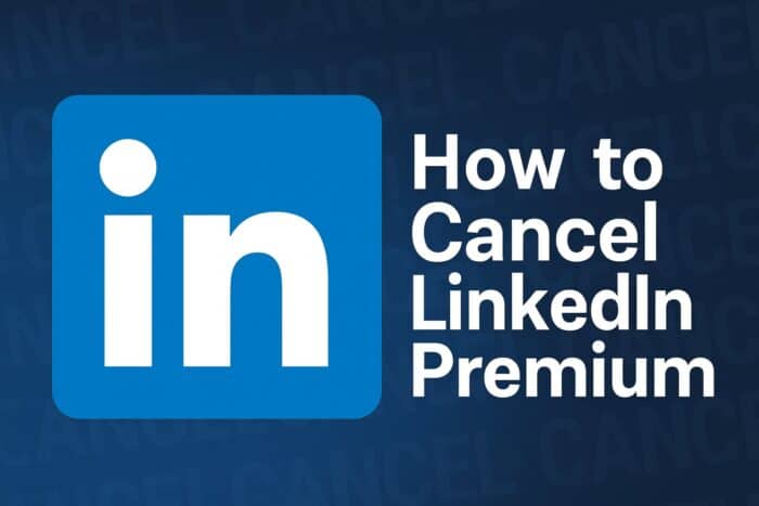LinkedIn how to cancel premium