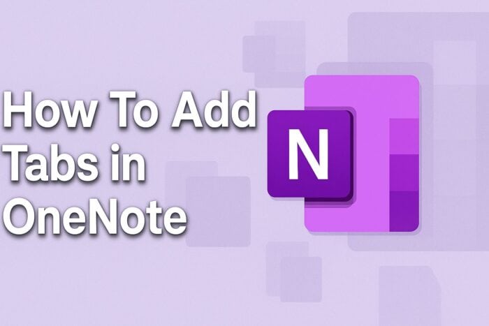 OneNote how to add tabs