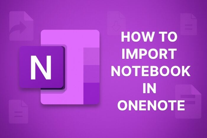 OneNote how to import notebook