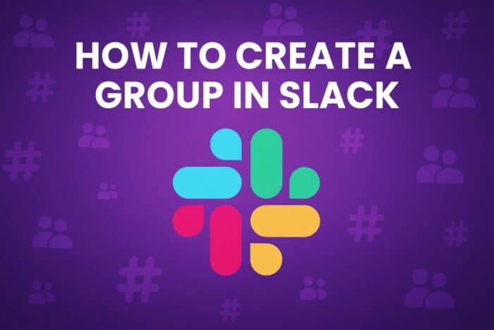 Slack how to create a group