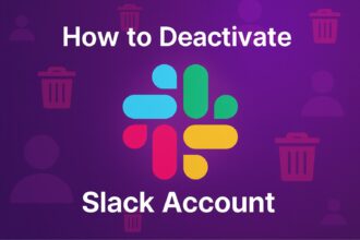 Slack how to deactivate
