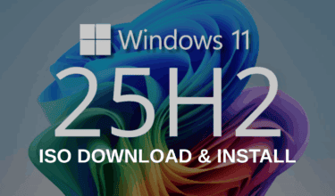 Windows 11 25H2 ISO Download Install