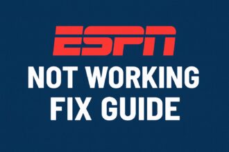 espn not working