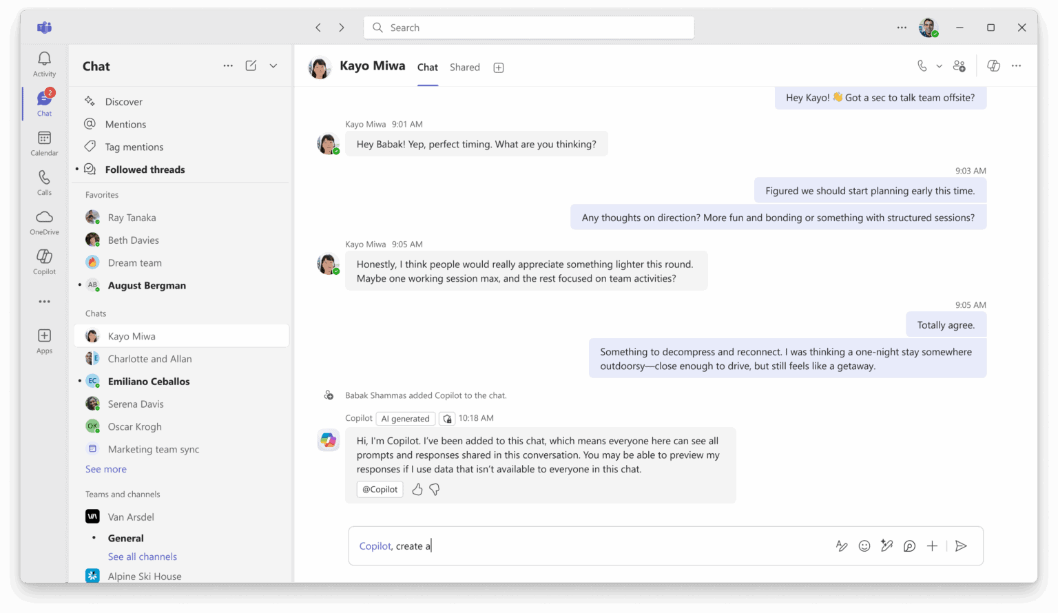 Microsoft Teams Now Lets You Add Copilot to Group Chats