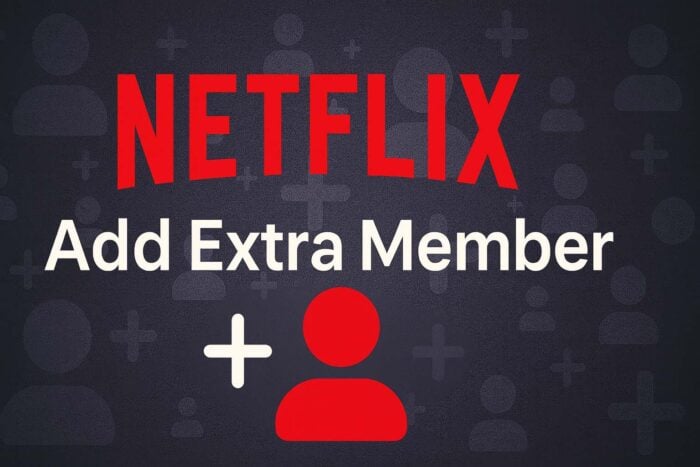 Netflix how to add extra member