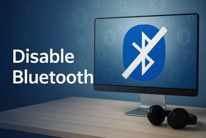 disable bluetooth