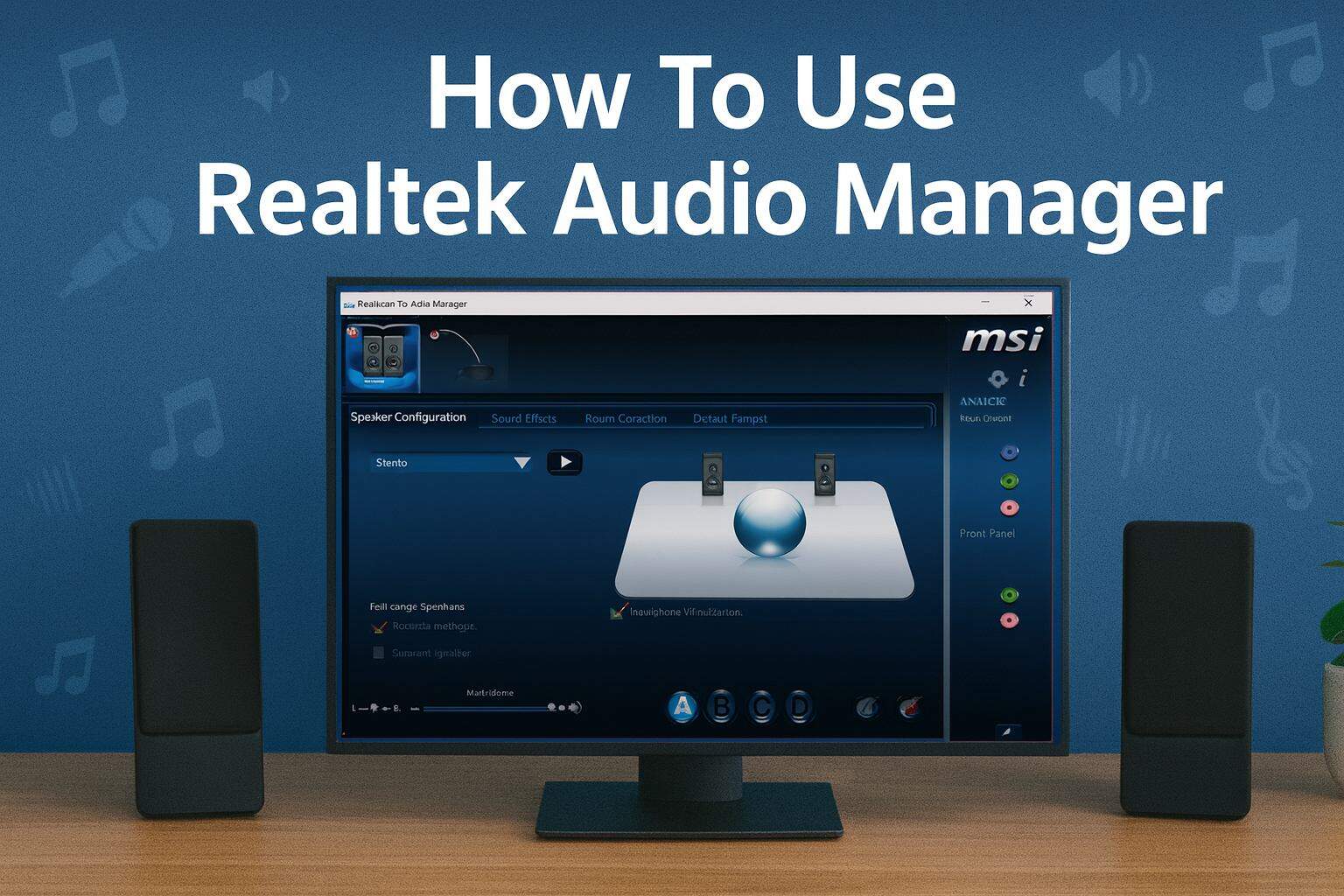 how to use realtek audio