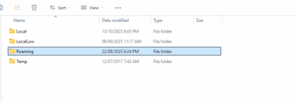 Local vs LocalLow vs Roaming Folders in Windows Explained