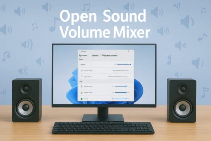 open sound volume mixer