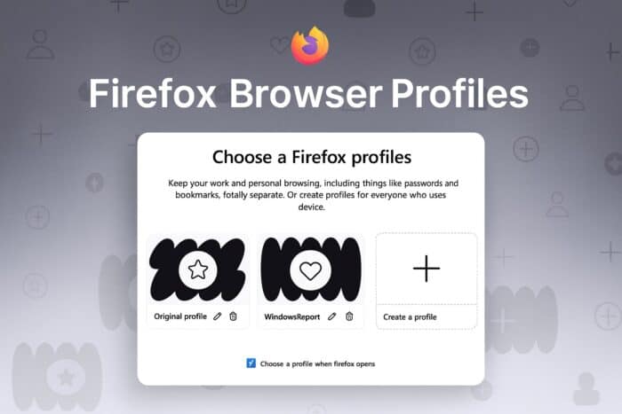 profile manager firefox