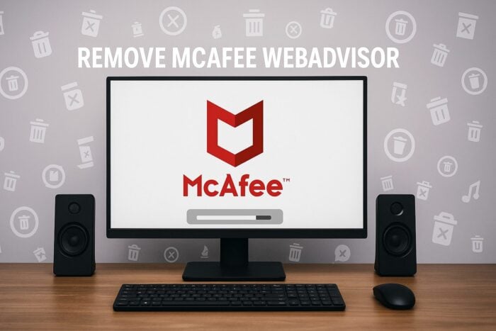 remove mcafee webadvisor