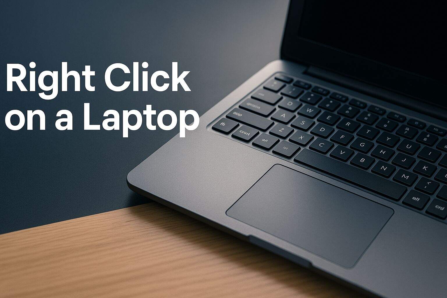 right click laptop