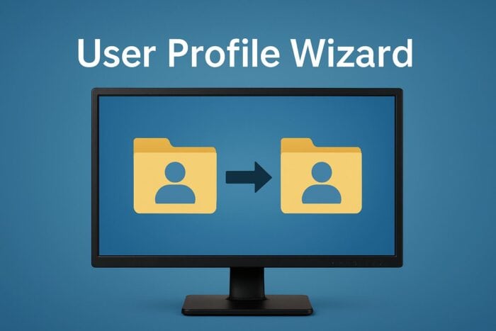 user profile wizard