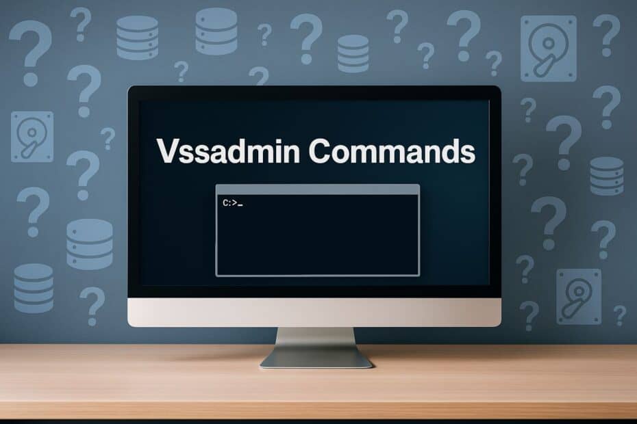 Vssadmin Commands: How to Manage Shadow Copies in Windows