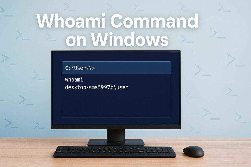 Whoami Windows Command: What It Does and How to Use It