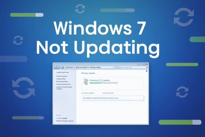 windows 7 not updating