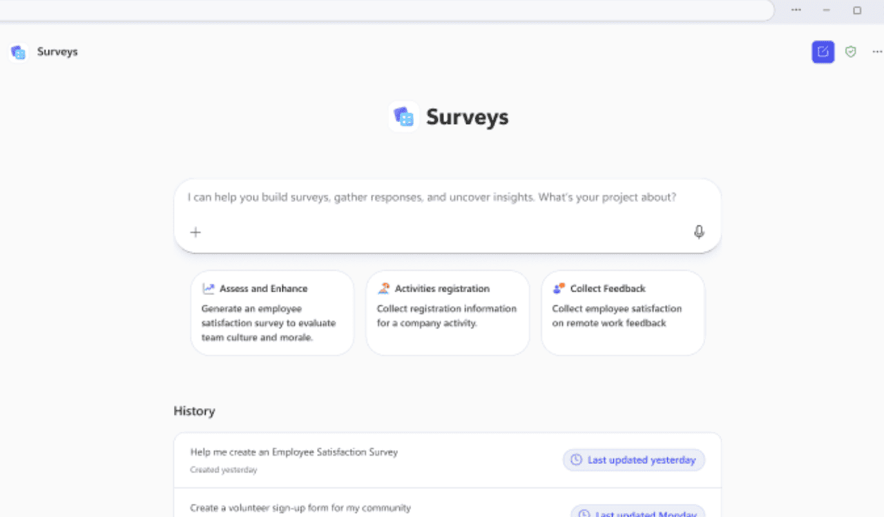 Surveys Agent