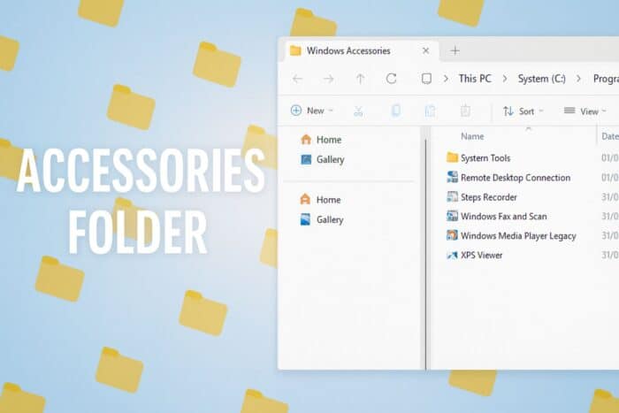 accessories folder